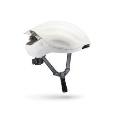Fizik Kudo Aero Helmet - White - Dragonspine Cycling