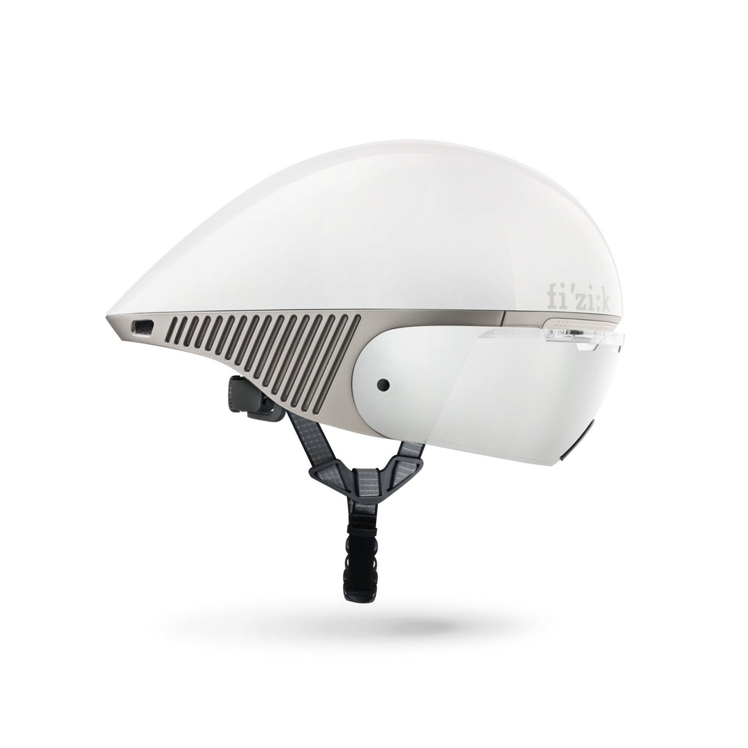 Fizik Kunee Helmet - White - Dragonspine Cycling