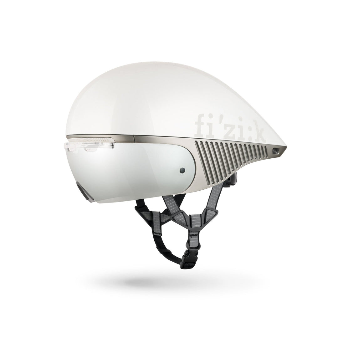 Fizik Kunee Helmet - White - Dragonspine Cycling