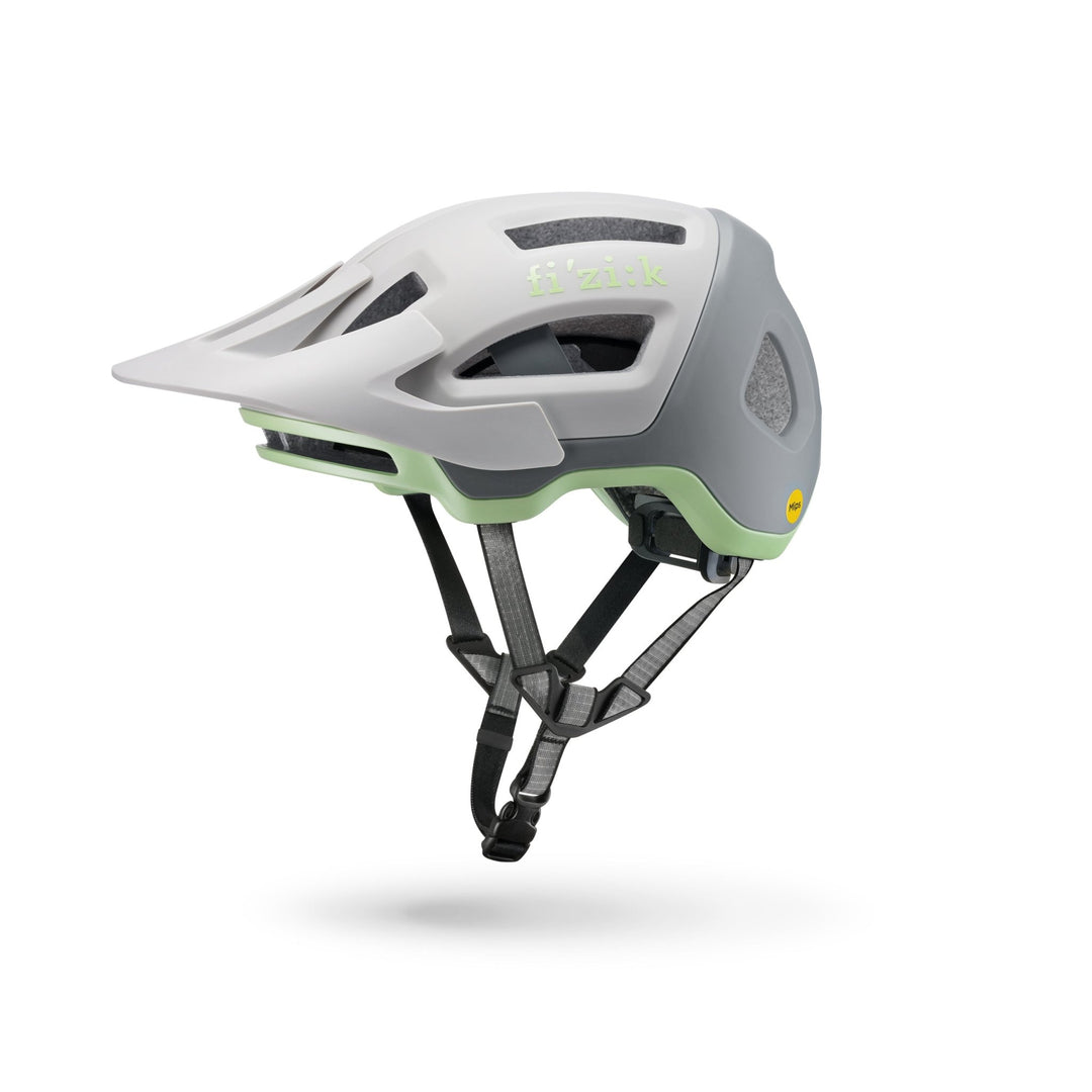 Fizik Kassis Helmet - Grey/Mint Green - Dragonspine Cycling