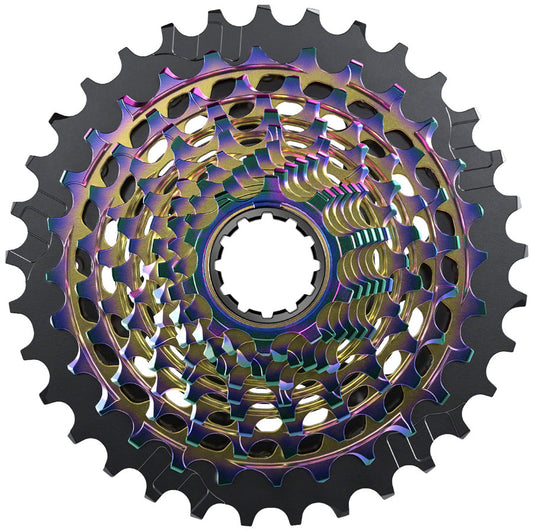 SRAM RED XG-1290 Cassette - 12-Speed 10-33t For XDR Driver Body Rainbow D1