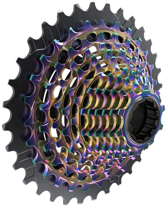 SRAM RED XG-1290 Cassette - 12-Speed 10-33t For XDR Driver Body Rainbow D1