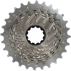 Cassettes and Cogs SRAM SRAM RED AXS XG-1290 Cassette - 12 Speed 10-33t Silver For XDR Driver Body D1 Dim Gray