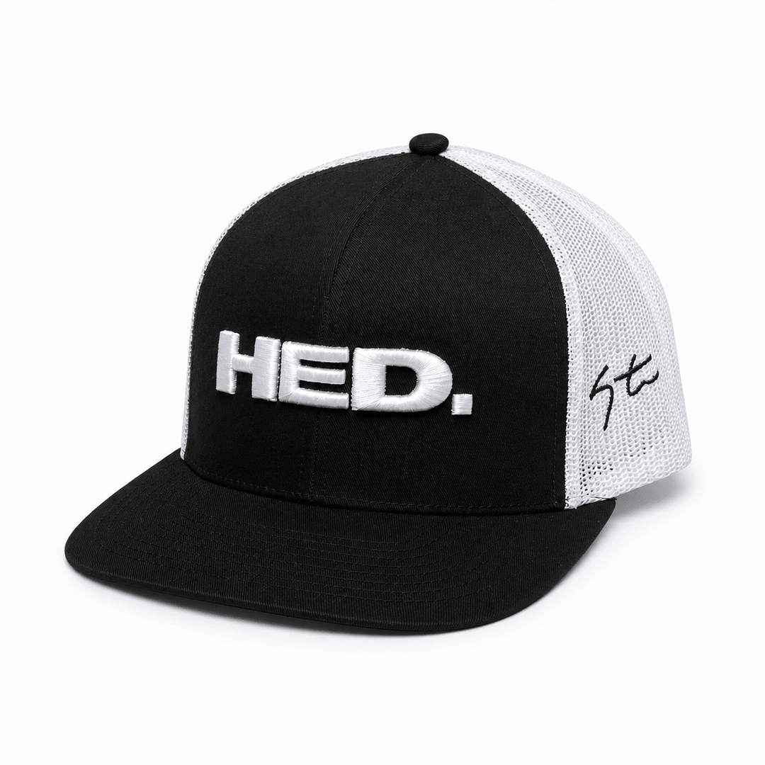 HED Trucker Snapback Hat - Dragonspine Cycling