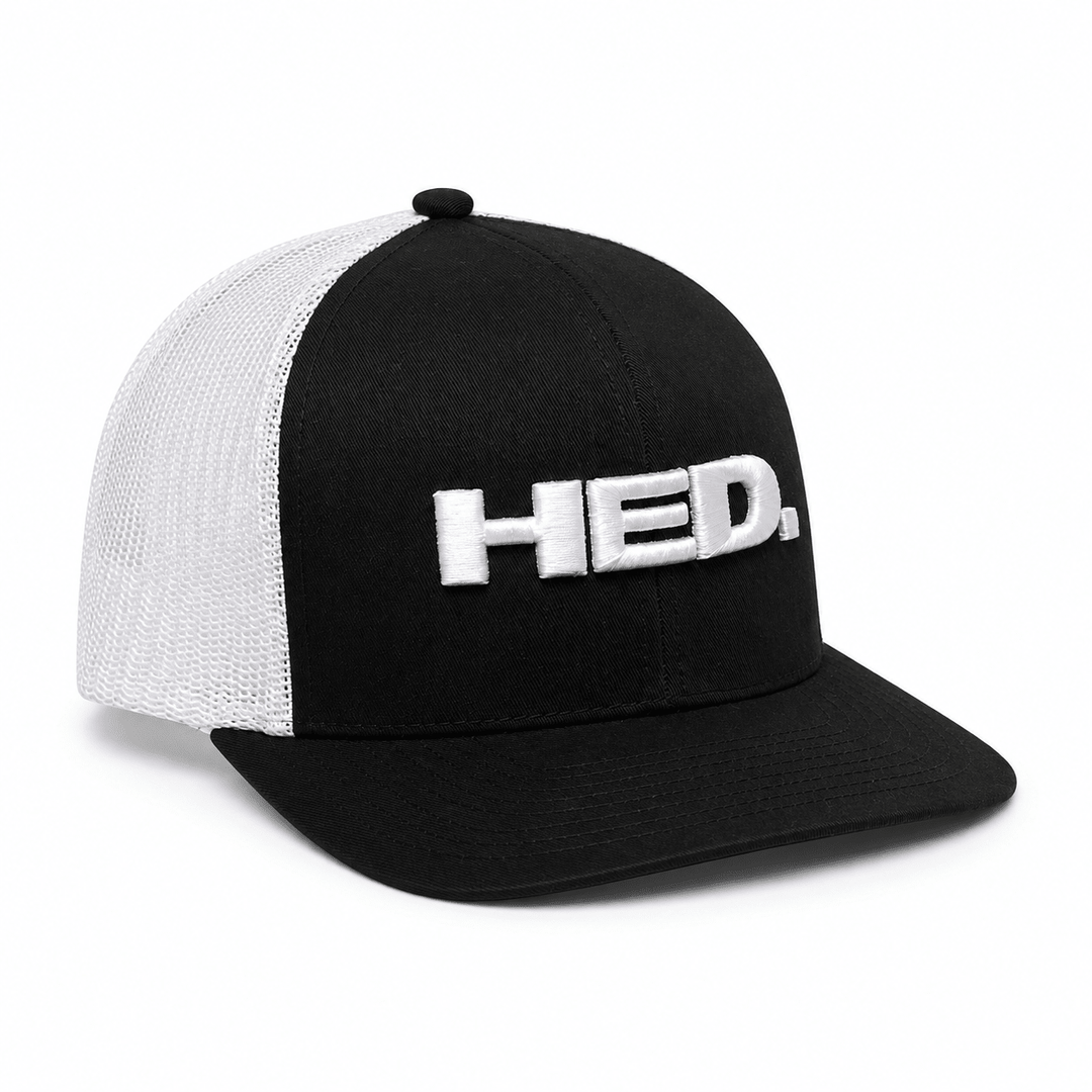 HED Trucker Snapback Hat - Dragonspine Cycling