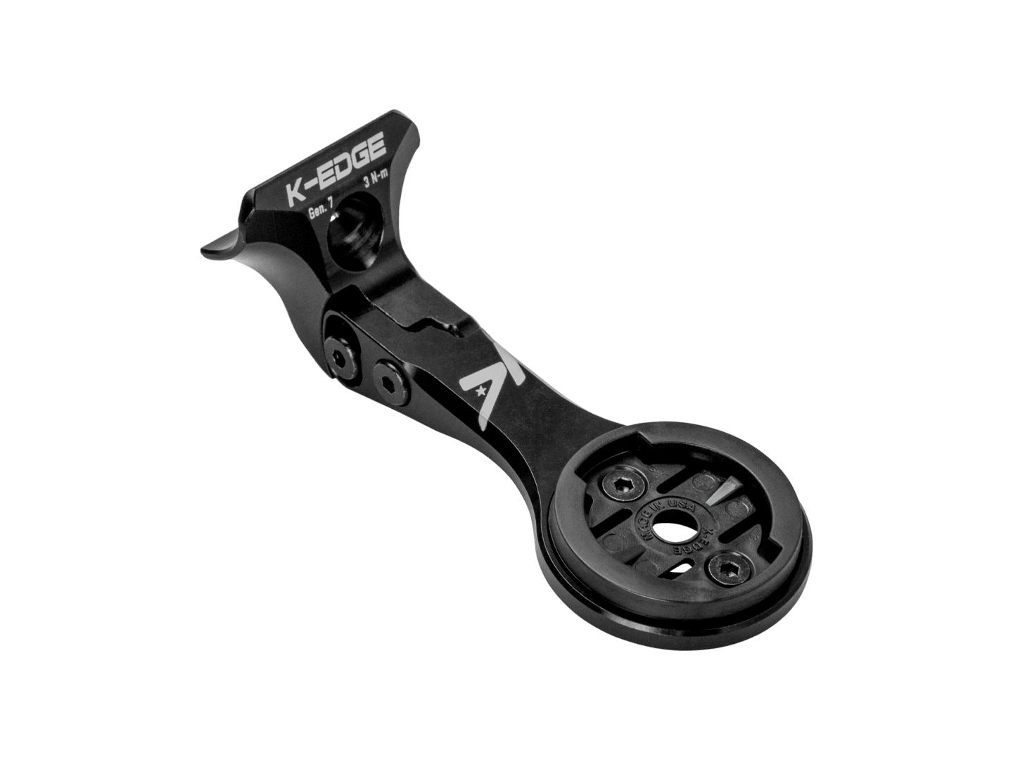 K-EDGE Garmin Gen 7 Madone/Emomda Computer Mount - Black Anodize