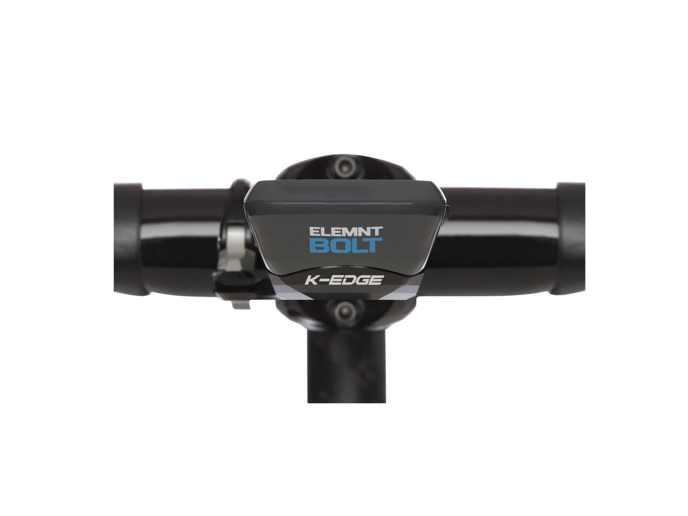 Computers and Accessories K-Edge K-EDGE Wahoo Bolt 2.0 Computer Mount - Aero Race 31.8mm Black Dark Slate Gray