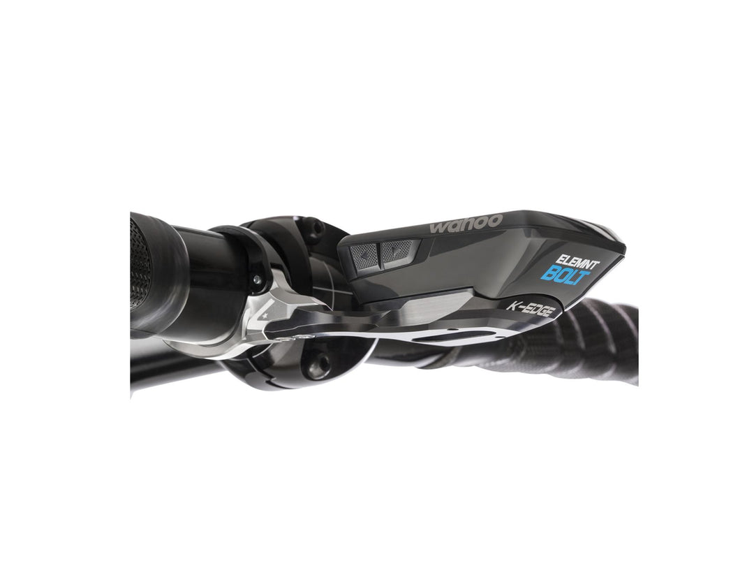 Computers and Accessories K-Edge K-EDGE Wahoo Bolt 2.0 Computer Mount - Aero Race 31.8mm Black Dark Slate Gray