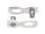 Chain Links and Pins KMC KMC MissingLink CL559CR Connector Campagnolo - 10-Speed Reusable Silver 2 Pairs/Card Light Gray