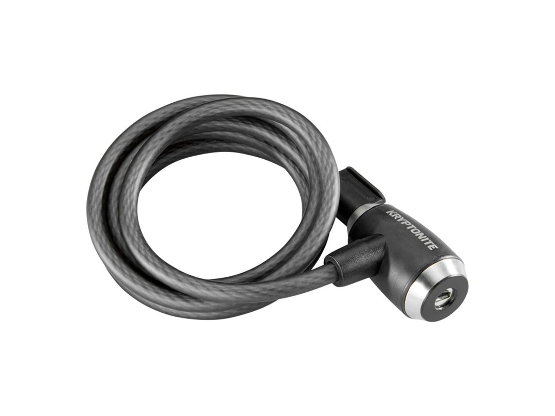 Cable Locks Kryptonite Kryptonite KryptoFlex 1018 Cable Lock - with Key 6 x 10mm Dark Slate Gray