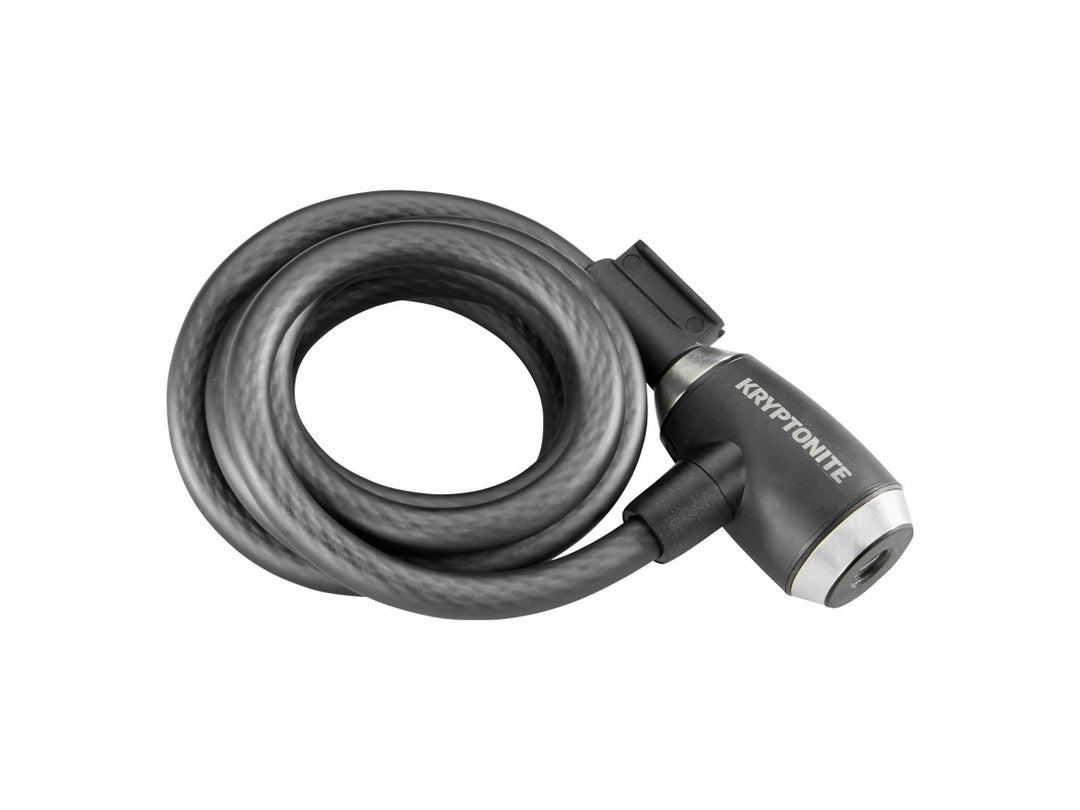 Cable Locks Kryptonite Kryptonite KryptoFlex 1218 Cable Lock - with Key 6 x 12mm Dark Slate Gray