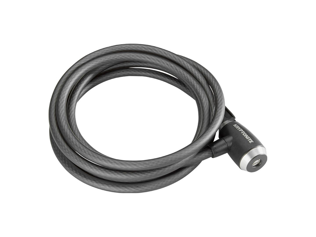 Cable Locks Kryptonite Kryptonite KryptoFlex 1230 Cable Lock - with Key 10 x 12mm Dim Gray