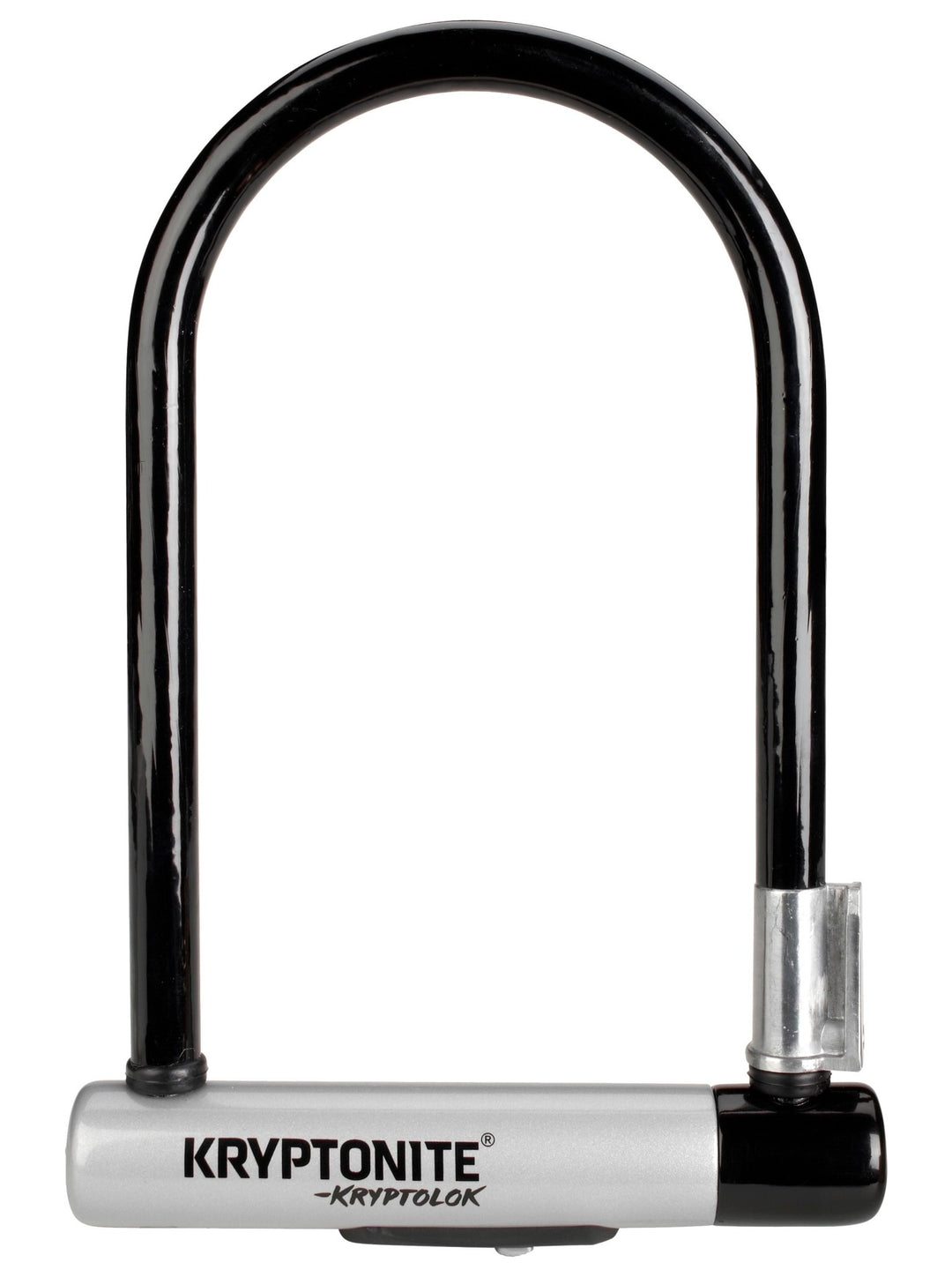 U-Lock Kryptonite Kryptonite KryptoLok U-Lock - 5 x 9" Keyed Black Includes bracket Dark Slate Gray