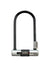 U-Lock Kryptonite Kryptonite KryptoLok U-Lock - 4 x 9" 4-Digit Combination BLK Includes bracket Light Gray