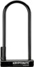 U-Lock Kryptonite Kryptonite Keeper U-Lock - 4 x 10" Keyed Black Includes bracket Black