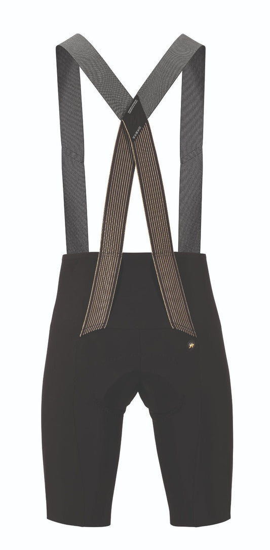 Men’s Assos Bib Shorts Flamme D'Or Back
