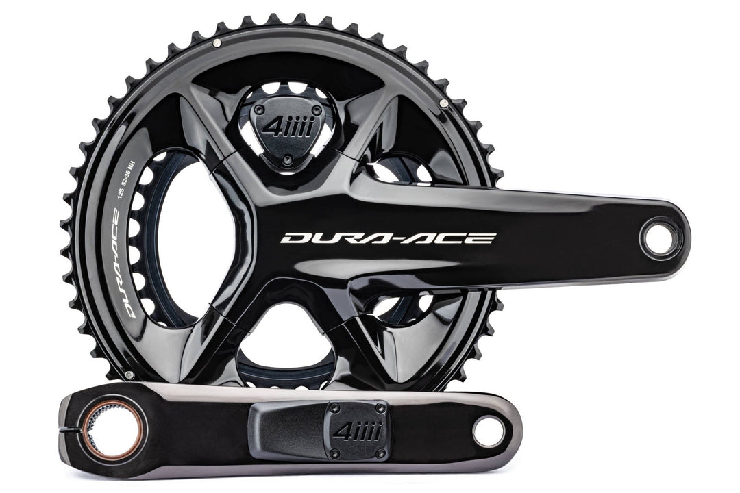 4iiii PRECISION 3+ PRO dual-sided power meter on a Shimano Dura-Ace R9200 crankset