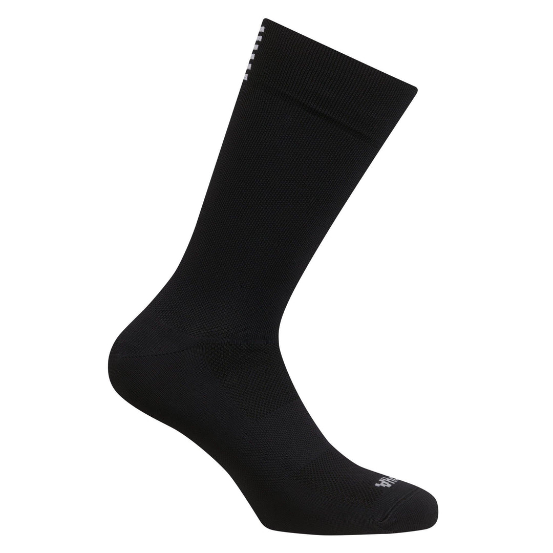 Rapha Pro Team Socks - Extra Long (Black/White) - Dragonspine Cycling