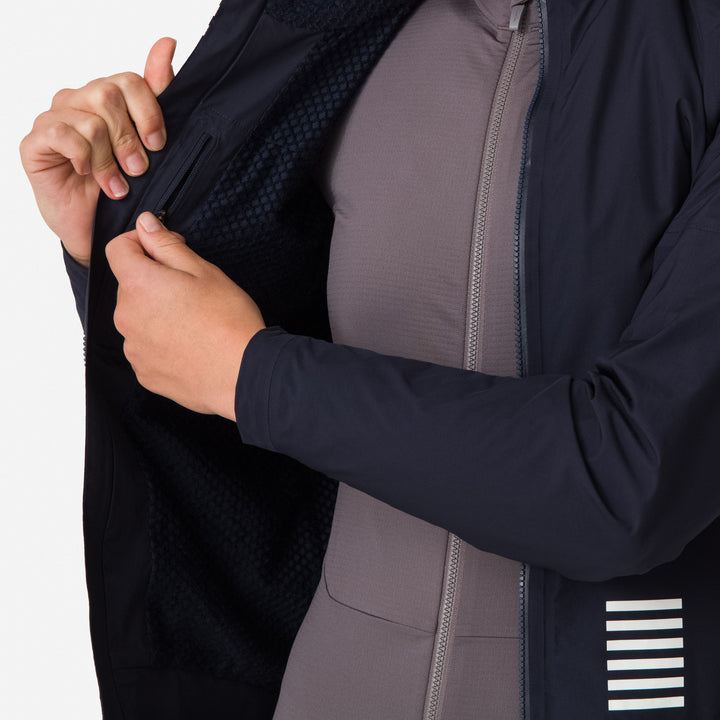 Rapha Women's Pro Team Insulated GORE-TEX Rain Jacket (Dark Navy/White) - Dragonspine Cycling