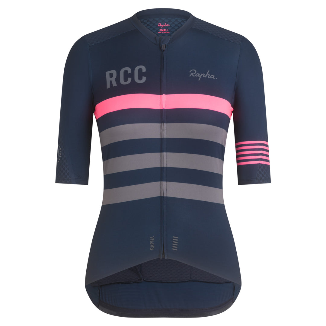 Rapha RCC Women's Pro Team Aero Jersey (Dark Navy) - Dragonspine Cycling