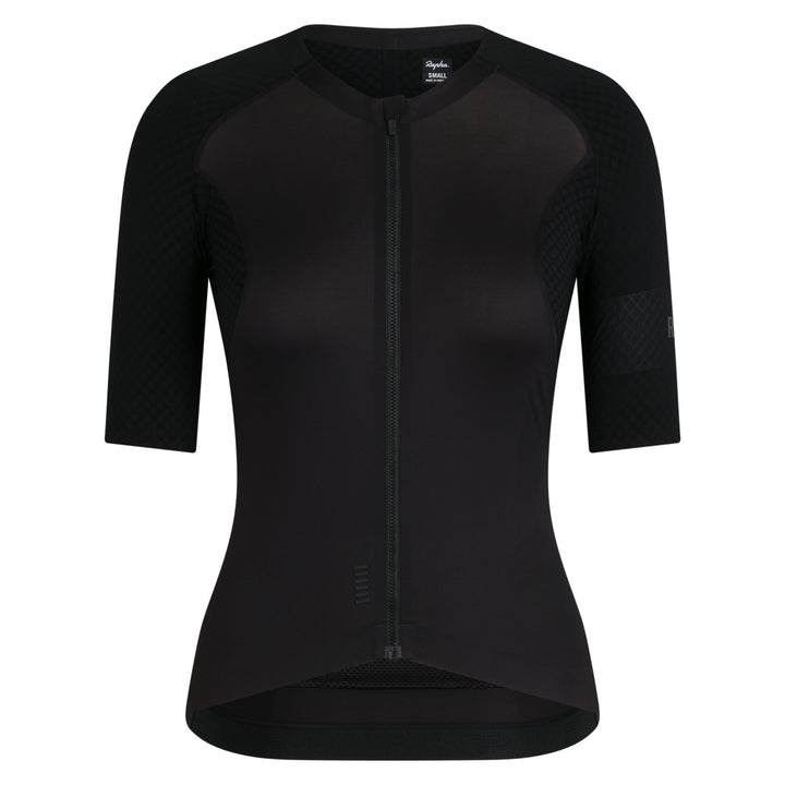 Rapha Women's Pro Team Aero Jersey IV (Black/Black) - Dragonspine Cycling