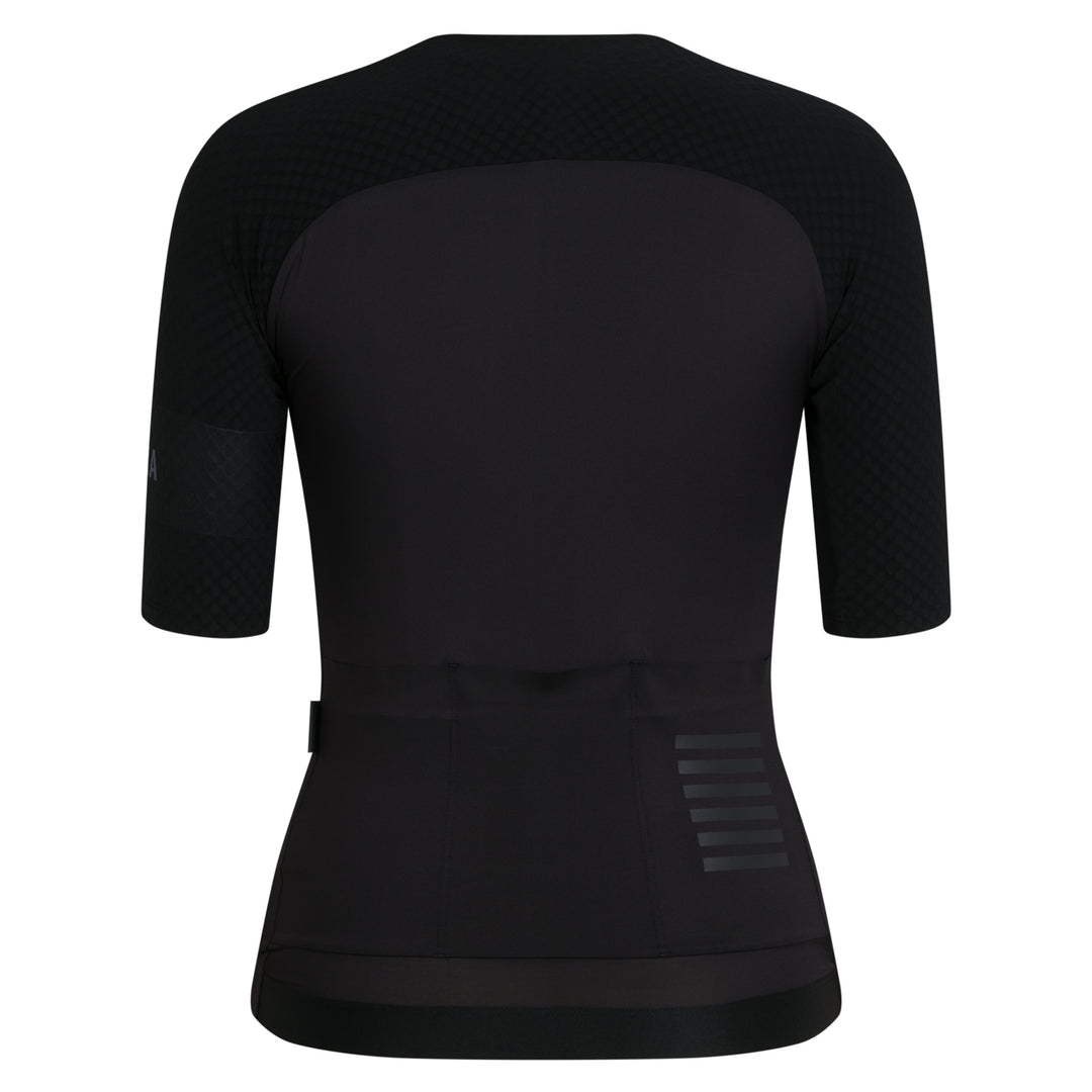 Rapha Women's Pro Team Aero Jersey IV (Black/Black) - Dragonspine Cycling