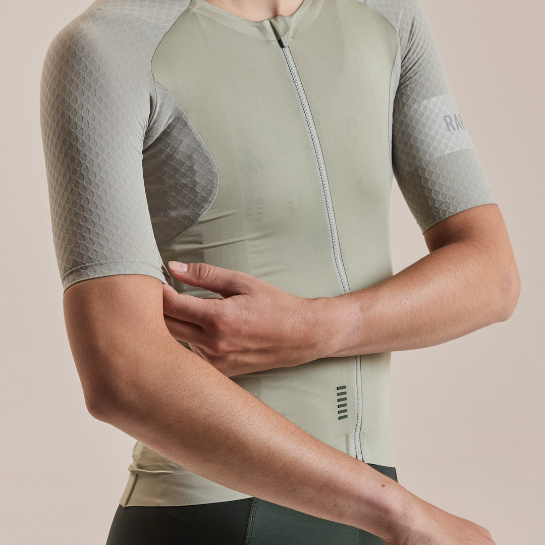 Rapha Women's Pro Team Aero Jersey IV (Seagrass/Silver Reflective) - Dragonspine Cycling