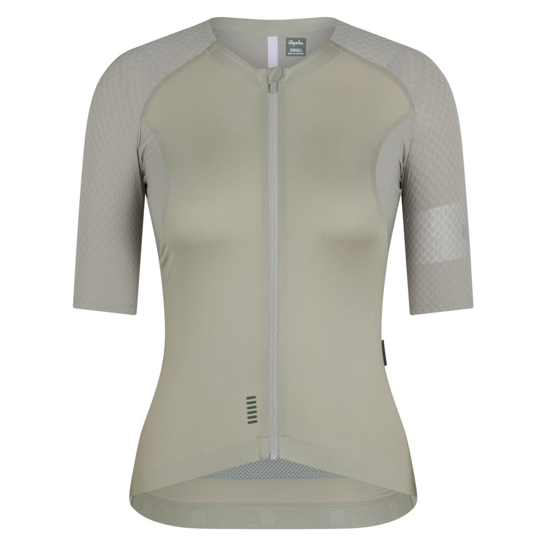 Rapha Women's Pro Team Aero Jersey IV (Seagrass/Silver Reflective) - Dragonspine Cycling