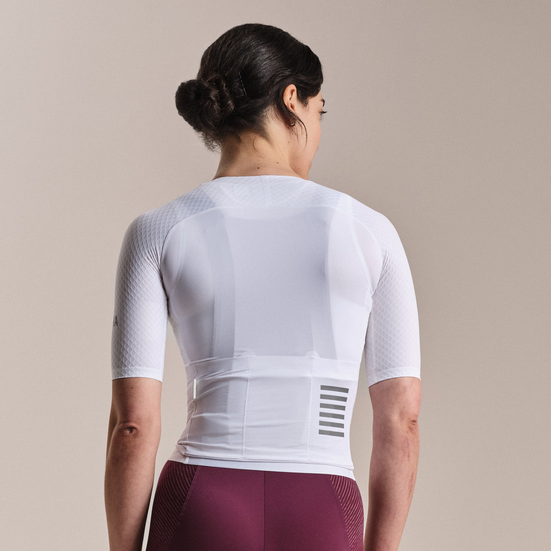 Rapha Women's Pro Team Aero Jersey IV (White/White) - Dragonspine Cycling