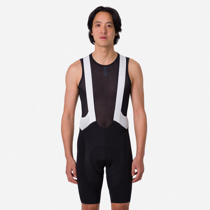 Rapha Men's Pro Team Bib Shorts III - Regular (Black/White) - Dragonspine Cycling