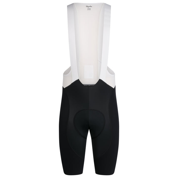 Rapha Men's Pro Team Bib Shorts III - Regular (Black/White) - Dragonspine Cycling