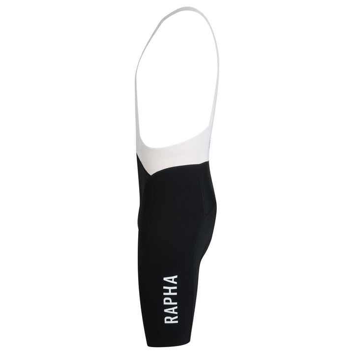 Rapha Men's Pro Team Bib Shorts III - Regular (Black/White) - Dragonspine Cycling
