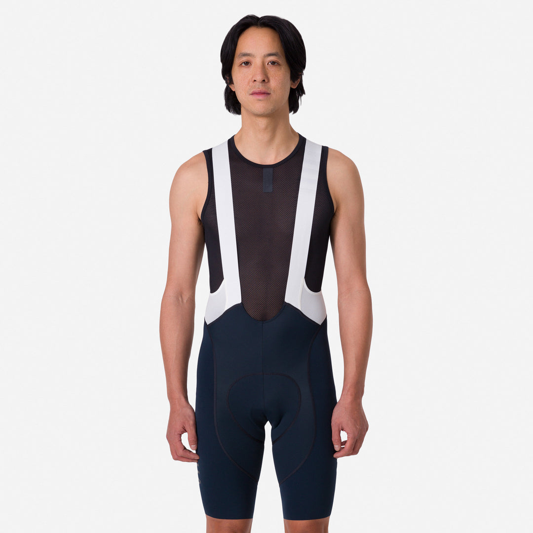 Rapha Men's Pro Team Bib Shorts III - Regular (Carbon/White) - Dragonspine Cycling