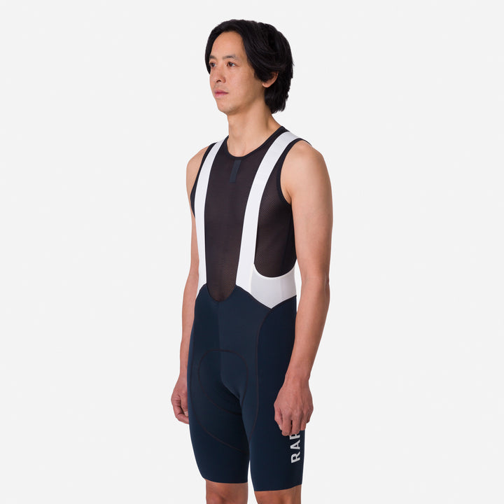 Rapha Men's Pro Team Bib Shorts III - Regular (Carbon/White) - Dragonspine Cycling