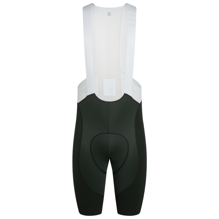Rapha Men's Pro Team Bib Shorts III - Regular (Bottle Green/White) - Dragonspine Cycling