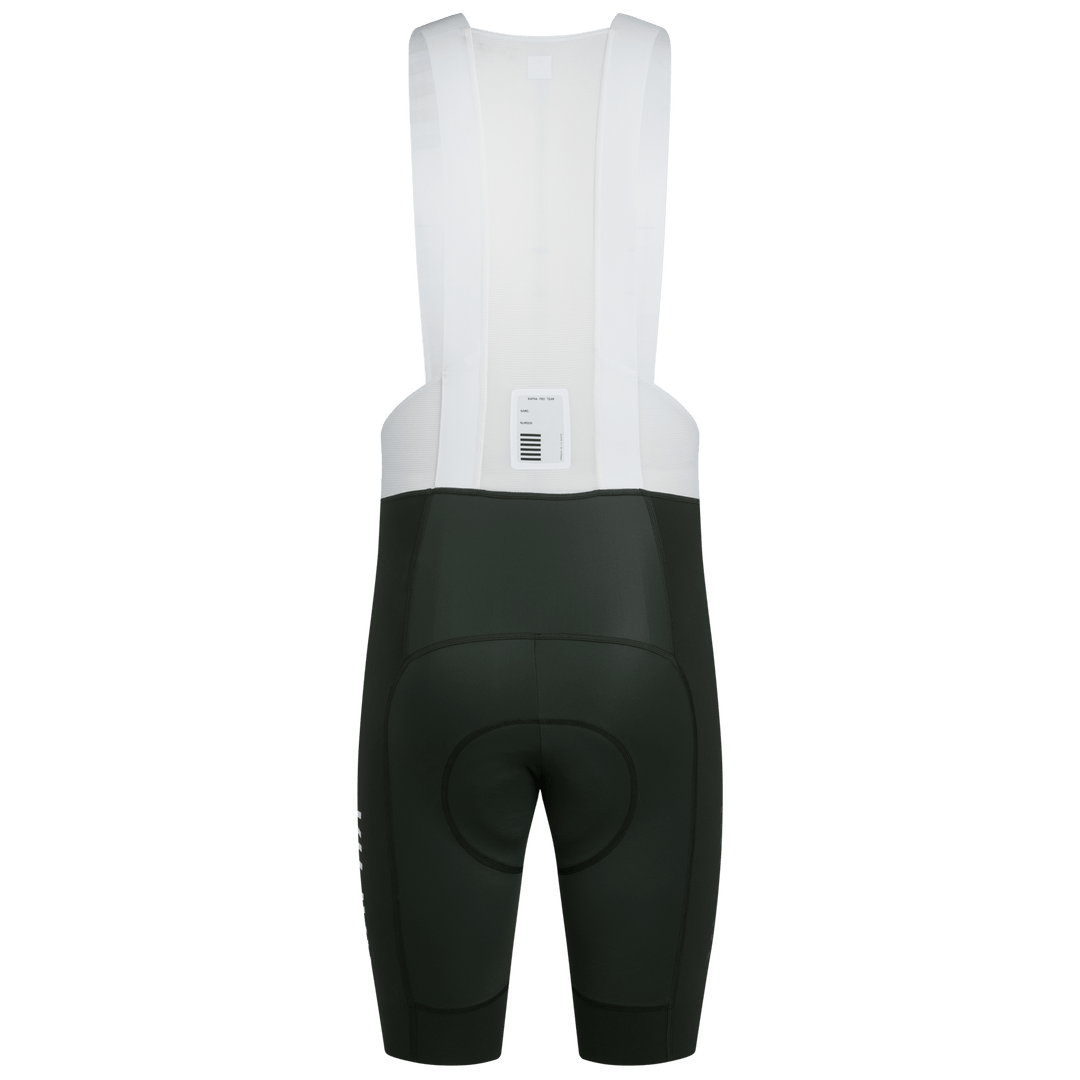 Rapha Men's Pro Team Bib Shorts III - Regular (Bottle Green/White) - Dragonspine Cycling