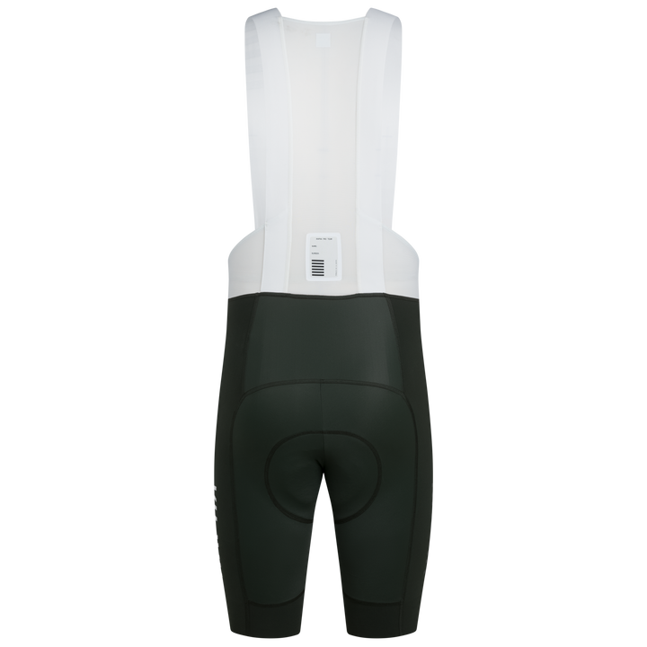 Rapha Men's Pro Team Bib Shorts III - Regular (Bottle Green/White) - Dragonspine Cycling
