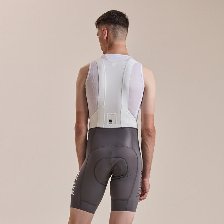 Rapha Men's Pro Team Bib Shorts III - Regular (Dark Grey/White) - Dragonspine Cycling