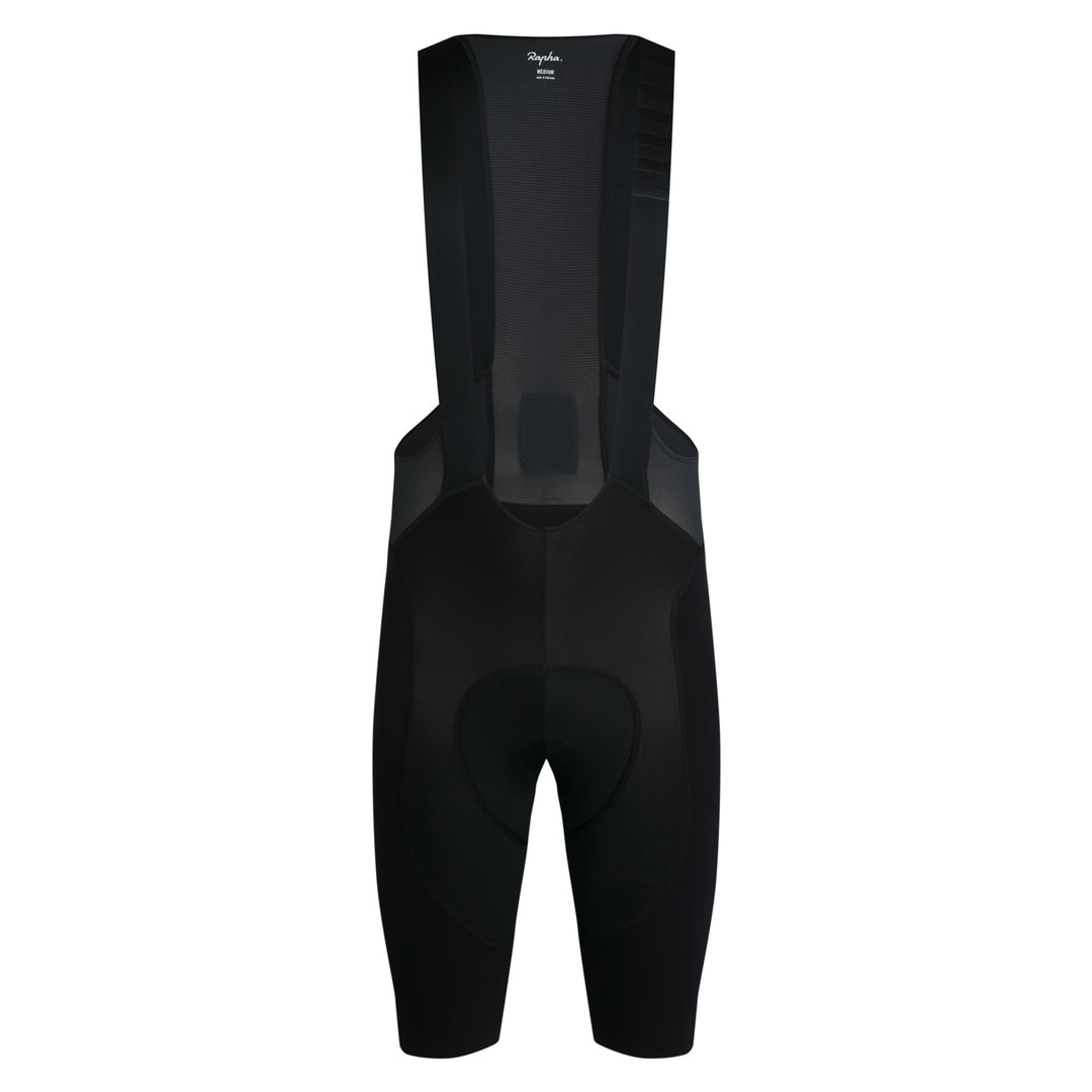 Rapha Men's Pro Team Bib Shorts III - Long (Black/Black) - Dragonspine Cycling