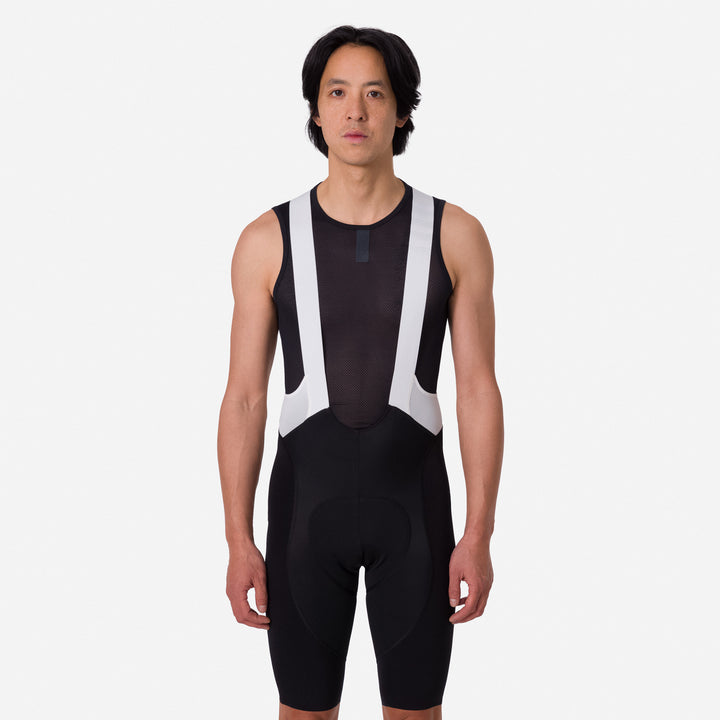 Rapha Men's Pro Team Bib Shorts III - Long (Black/White) - Dragonspine Cycling