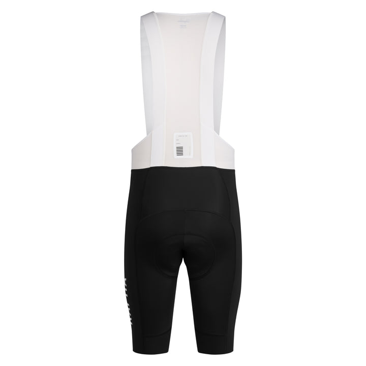 Rapha Men's Pro Team Bib Shorts III - Long (Black/White) - Dragonspine Cycling