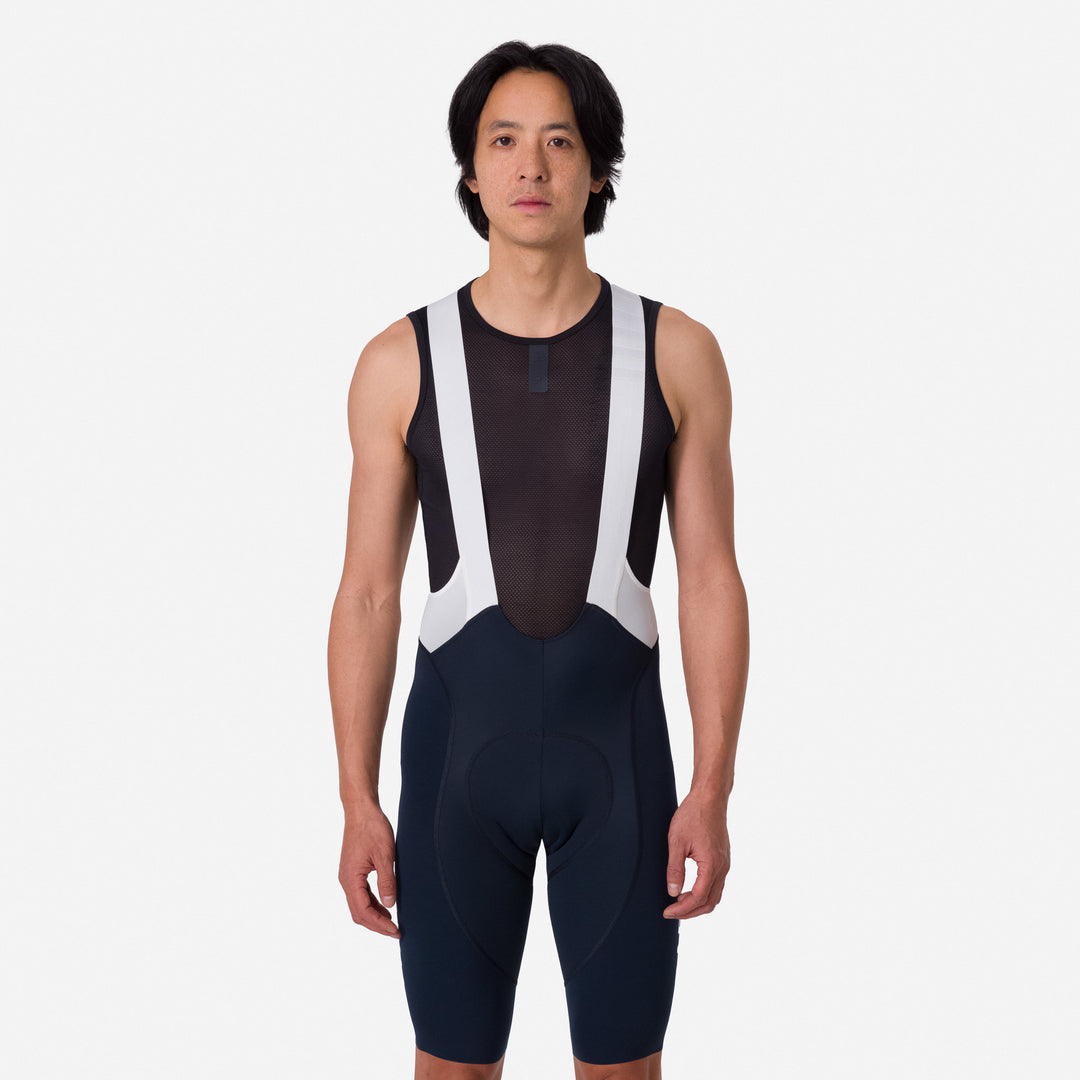 Rapha Men's Pro Team Bib Shorts III - Long (Carbon/White) - Dragonspine Cycling