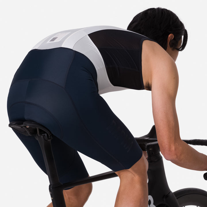 Rapha Men's Pro Team Bib Shorts III - Long (Carbon/White) - Dragonspine Cycling