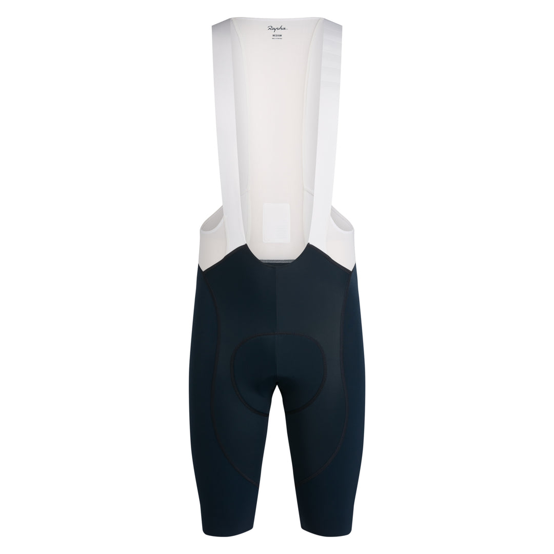 Rapha Men's Pro Team Bib Shorts III - Long (Carbon/White) - Dragonspine Cycling