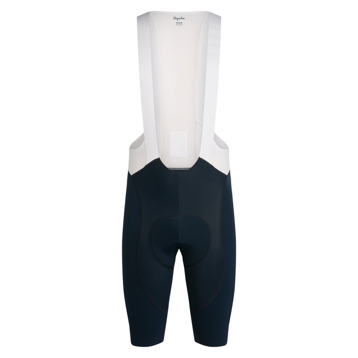 Rapha Men's Pro Team Bib Shorts III - Long (Carbon/White) - Dragonspine Cycling