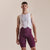 Rapha Men's Pro Team Bib Shorts III - Long (Plum/White) - Dragonspine Cycling