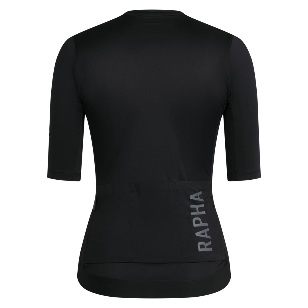 Rapha Women's Pro Team Training Jersey III (Black/Dark Grey) - Dragonspine Cycling