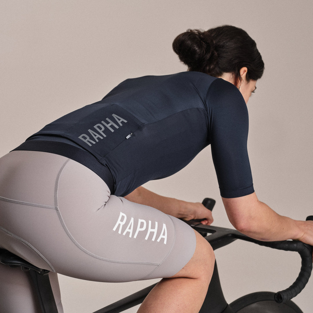 Rapha Women's Pro Team Training Jersey III (Carbon/Dark Grey) - Dragonspine Cycling