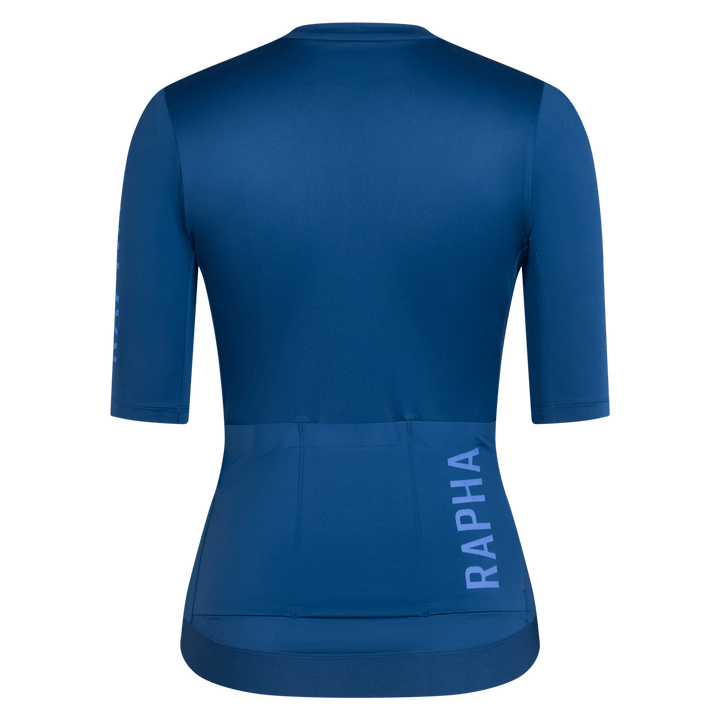 Rapha Women's Pro Team Training Jersey III (Denim Blue/Bluebell) - Dragonspine Cycling