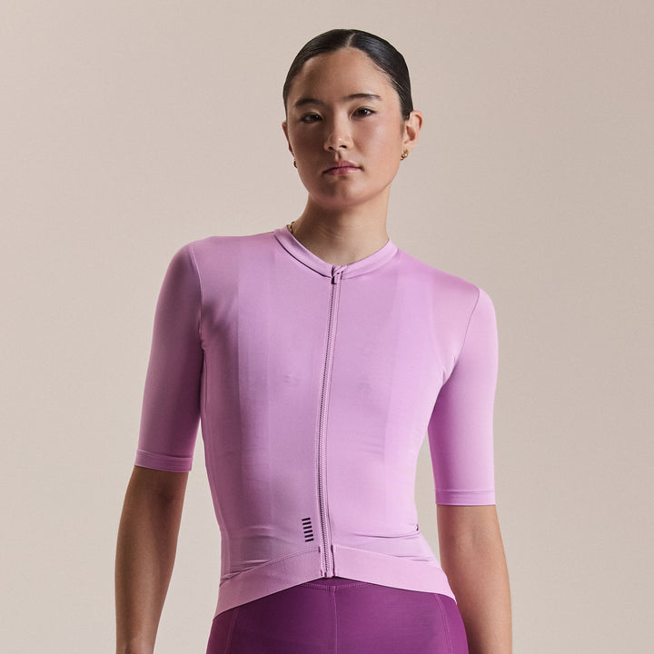 Rapha Women's Pro Team Training Jersey III (Quartz/Deep Magenta) - Dragonspine Cycling